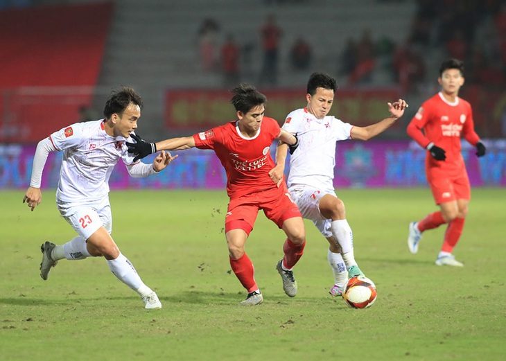 CLB Hải Phòng và Thể Công - Viettel đều đang trải qua chuỗi trận không thắng khiến họ trôi dần về nhóm cuối bảng xếp hạng - Ảnh: VPF CLB Hải Phòng và Thể Công - Viettel đều đang trải qua chuỗi trận không thắng khiến họ trôi dần về nhóm cuối bảng xếp hạng - Ảnh: VPF