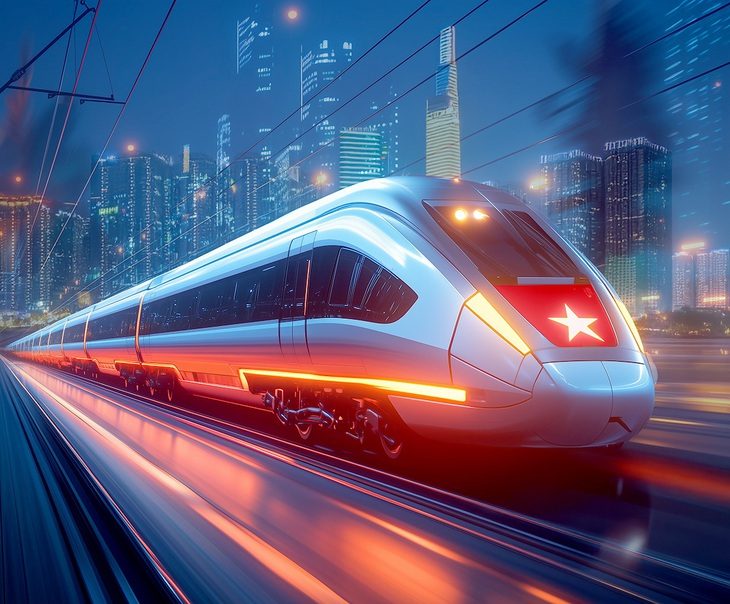 Chăm chút cho dự án đường sắt tốc độ cao - Ảnh 1.