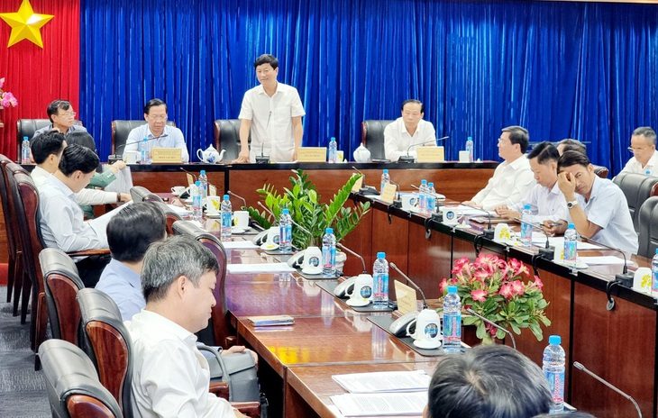 Chủ tịch 4 tỉnh Đông Nam Bộ gặp nóng thúc đẩy các dự án kết nối vùng - Ảnh 1.