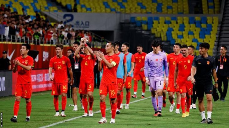 Đội tuyển Trung Quốc lại bị chỉ trích nặng nề - Ảnh: Getty Images