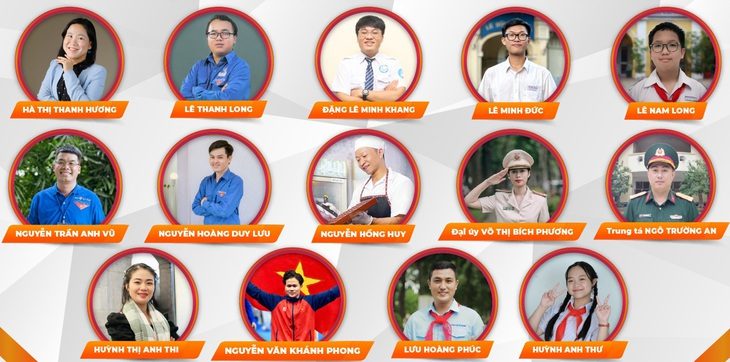 14 gương mặt trẻ điển hình được trao danh hiệu