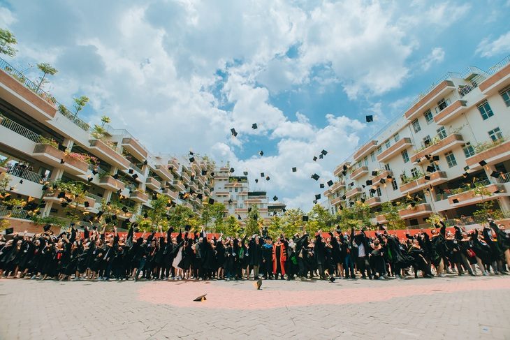 Cơ sở đào tạo của Trường đại học FPT trong Khu công nghệ cao TP.HCM, thành phố Thủ Đức - Ảnh: N.T.