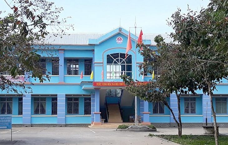 Trụ sở UBND xã Diên Bình nơi ông Nguyễn Hồng Lĩnh làm việc - Ảnh: TTO
