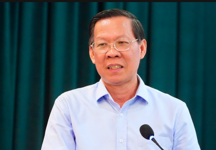 Chủ tịch UBND TP.HCM Phan Văn Mãi - Ảnh: HỮU HẠNH