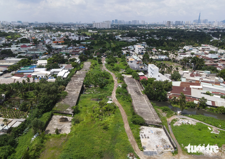 2,7km thuộc dự án vành đai 2 vẫn