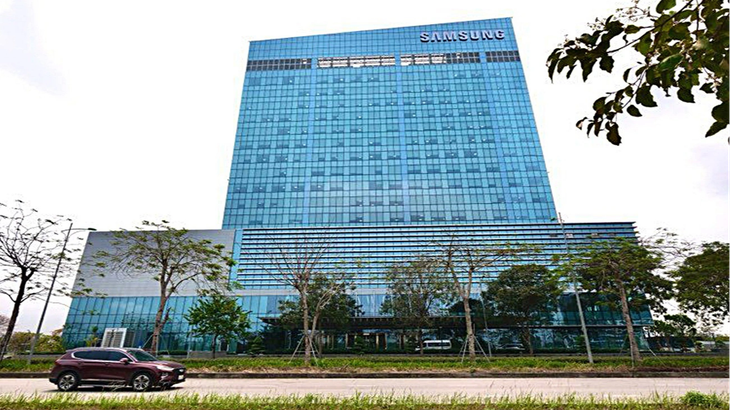 Công nghệ từ doanh nghiệp FDI chưa lan tỏa đến khu vực tư nhân trong nước - Ảnh 1. Trung tâm R&D của Samsung tại Hà Nội - Ảnh: NAM TRẦN
