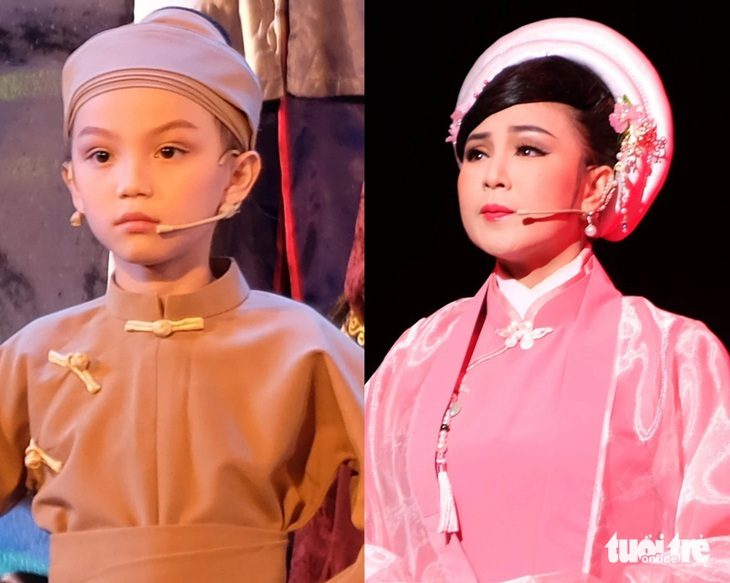 Cô bé 7 tuổi làm Lê Duy Thuyên trong vở cải lương Lưu vong - Khí tiết một trung thần - Ảnh 1.