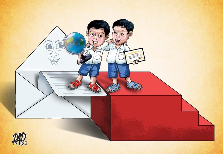 Khi con "trượt" giấy khen - Ảnh 1.