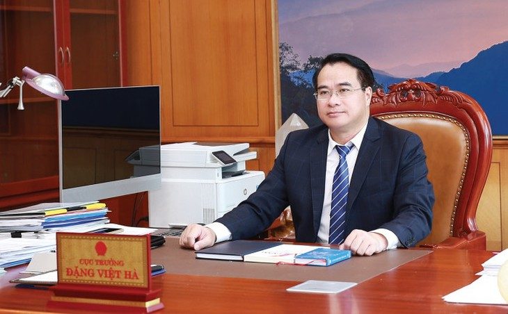 Ông Đặng Việt Hà - cựu cục trưởng Cục Đăng kiểm - Ảnh: T.L.
