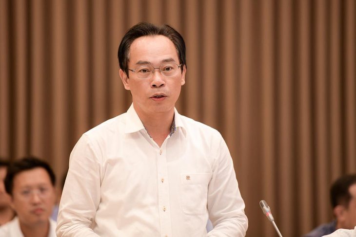 Thứ trưởng Hoàng Minh Sơn - Ảnh: NGUYỄN KHÁNH