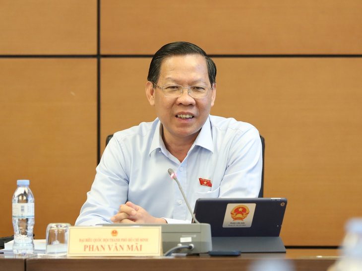 Chủ tịch UBND TP.HCM Phan Văn Mãi - Ảnh: GIA HÂN