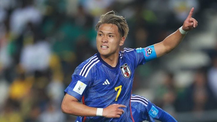 U23 Nhật Bản - đối thủ lớn nhất của U23 Uzbekistan kể từ đầu giải - Ảnh: AFP