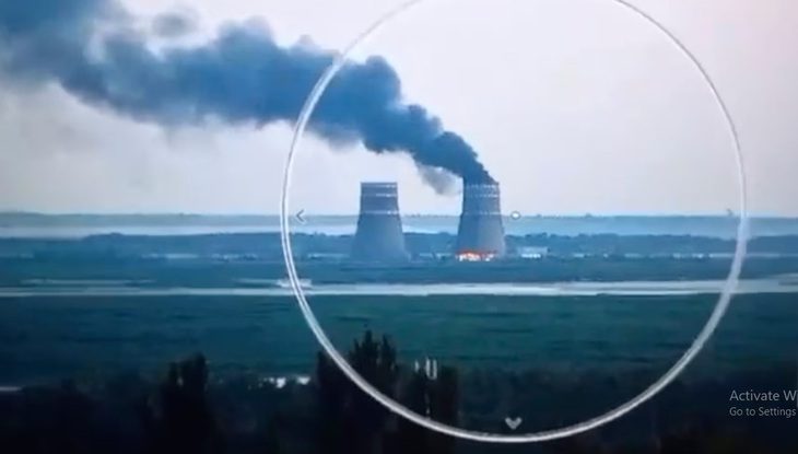 Cháy tháp giải nhiệt nhà máy điện hạt nhân, Nga - Ukraine đổ lỗi cho nhau- Ảnh 1.
