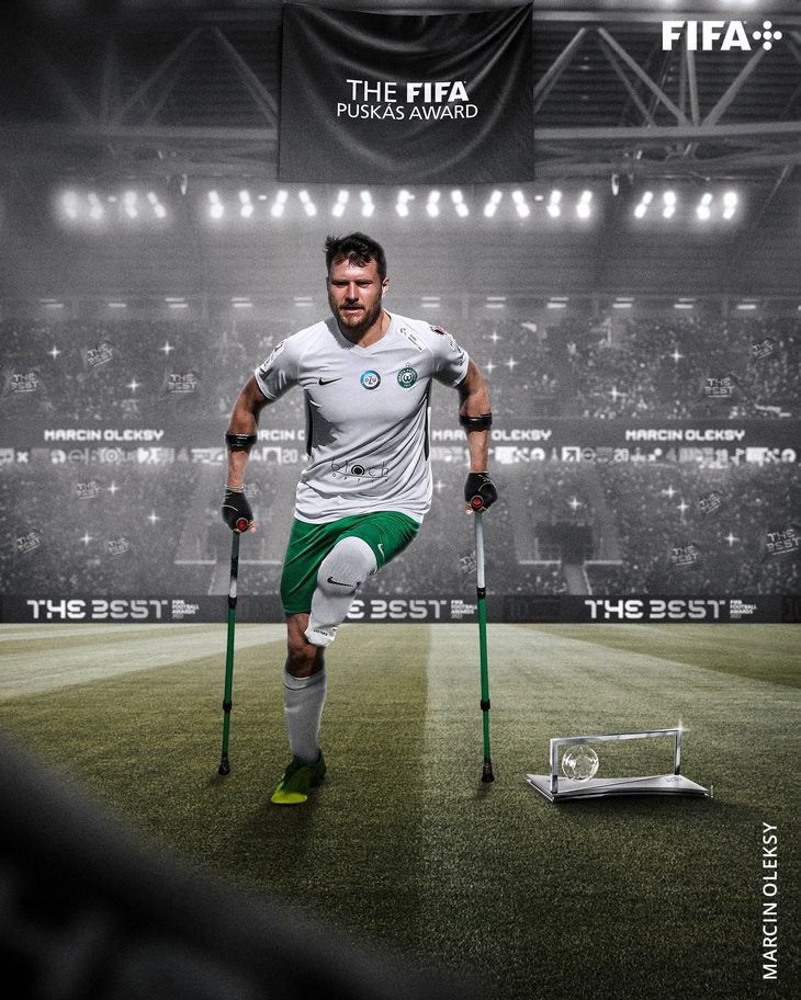 Cầu thủ một chân thắng giải Puskas 2022 là ai? - Ảnh 2. Cầu thủ một chân thắng giải Puskas 2022 là ai? - Ảnh 2.